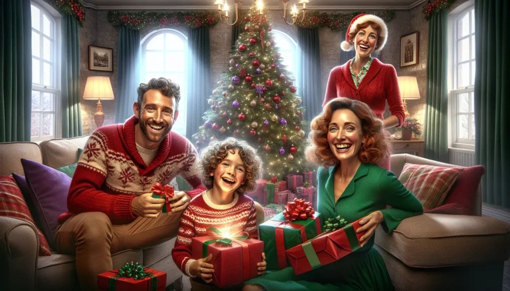 Holiday celebration in UK